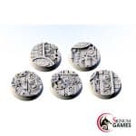 Steam Punk bases, Round 32mm (5pcs)