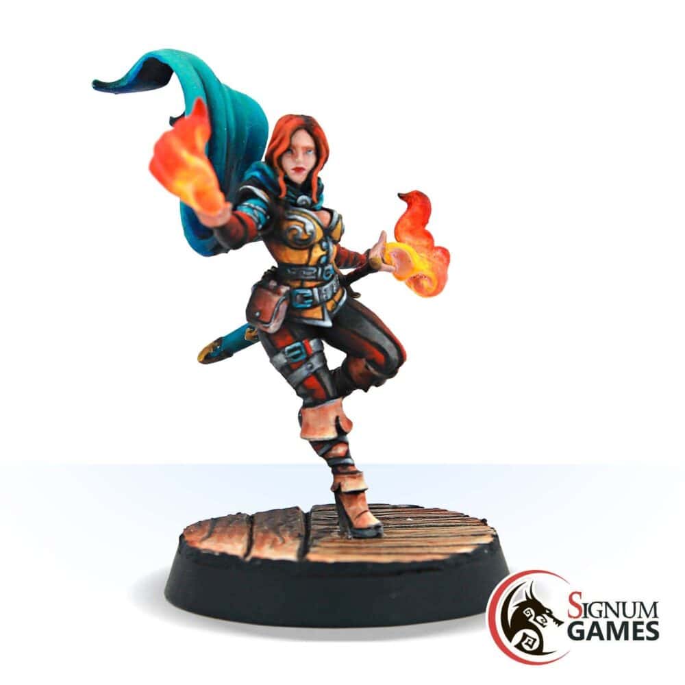 Trisha, the Fiery Sorceress - Image 3