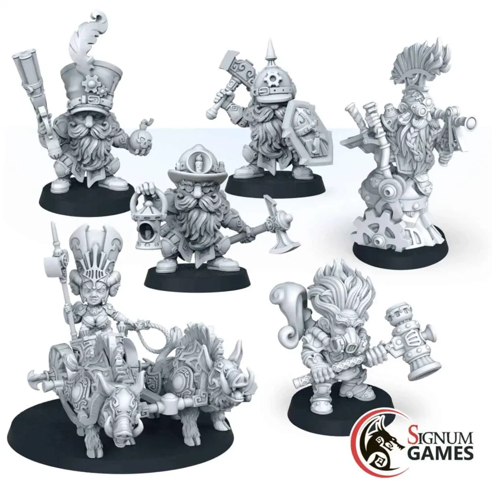 Legends of Signum 2: Warseer Faction Box "Dwarves of the Bronze Kingdom" - Image 2