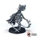 Drow Bard with Whip