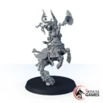 Lady Centaur Bard with Horn - Image 2