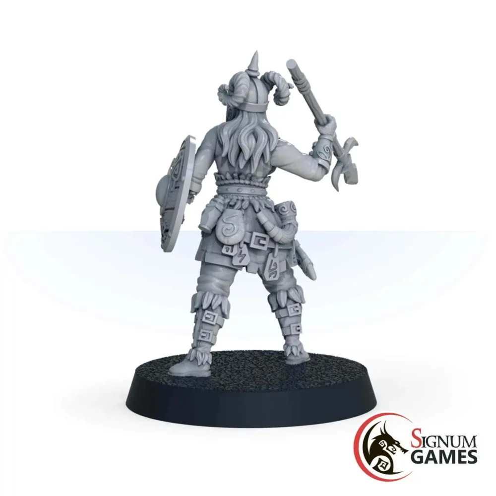 Shield Maiden with Trident - Image 3