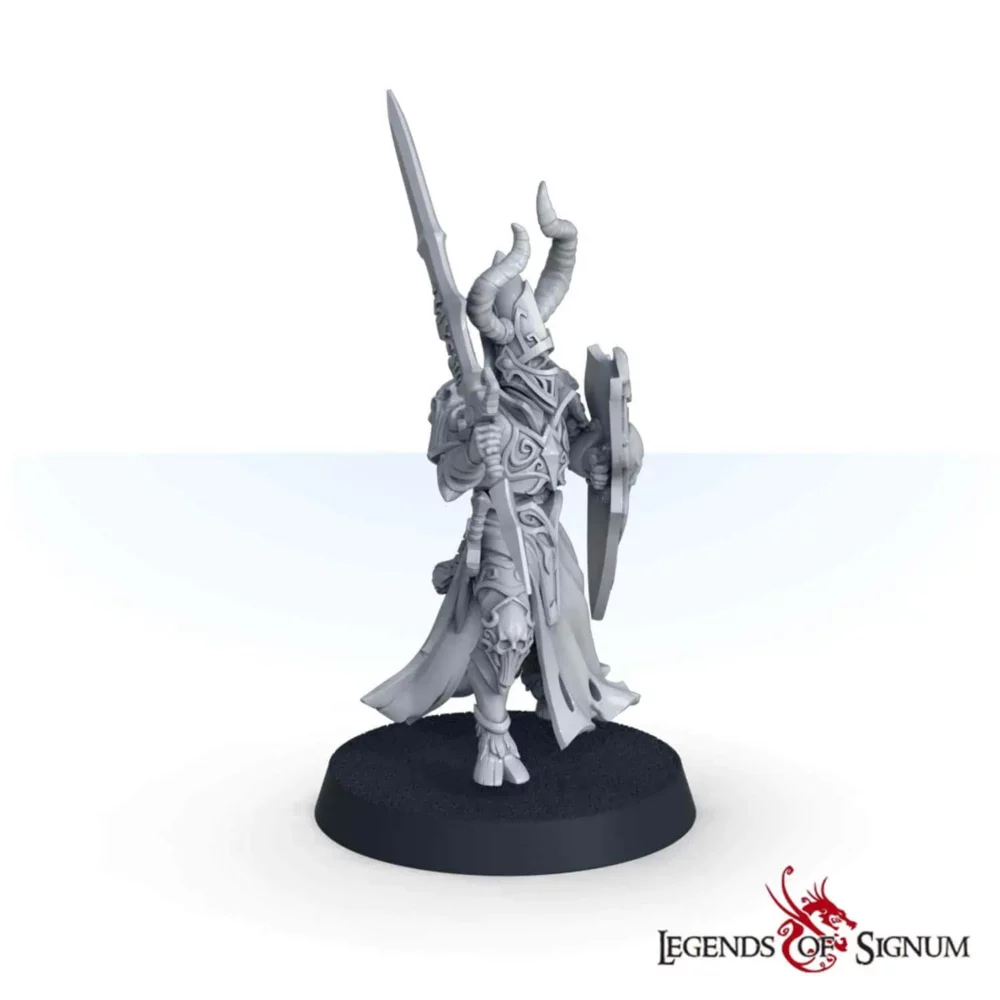 Warrior of Styx with Longsword and Shield - Image 4