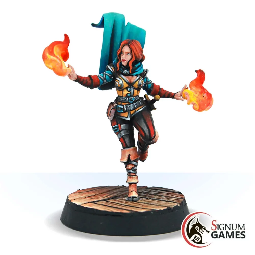 Trisha, the Fiery Sorceress - Image 2