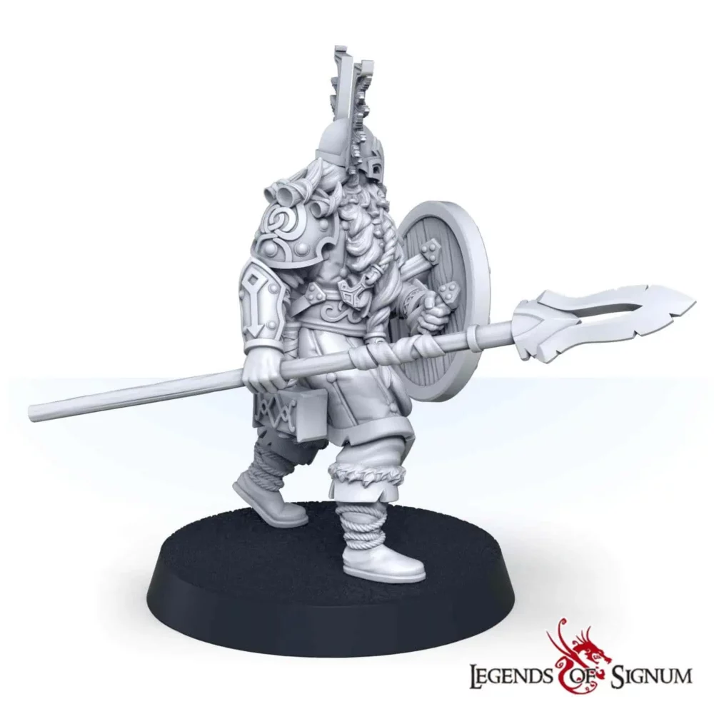 Northern Warrior with Spear 2 - Image 2