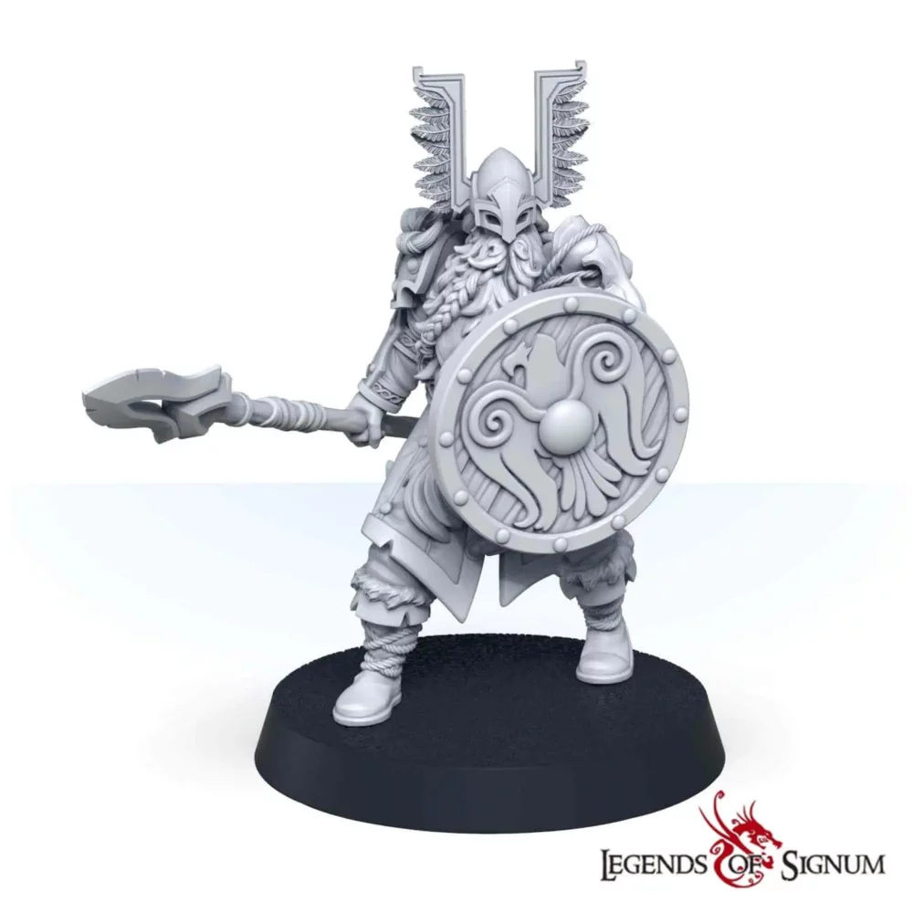 Northern Warrior with Spear 2 - Image 1