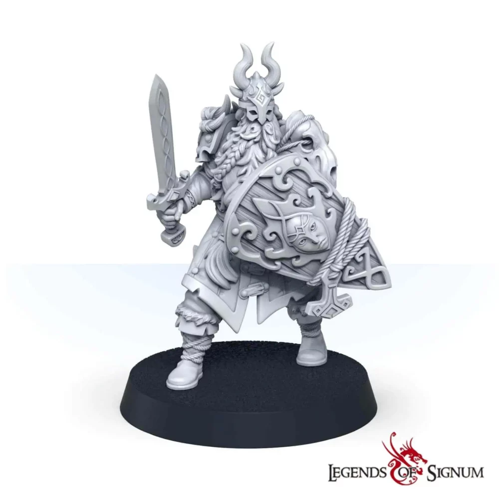 Northern Warrior with Sword - Image 1