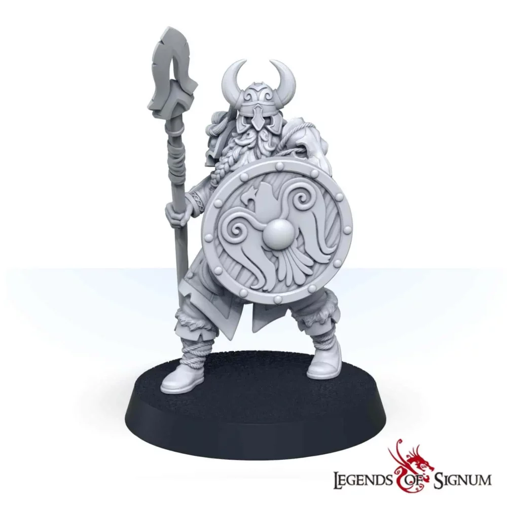 Northern Warrior with Spear - Image 1