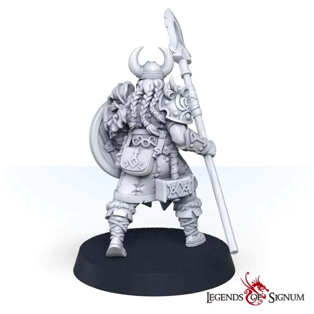 Northern Warrior with Spear - Image 4