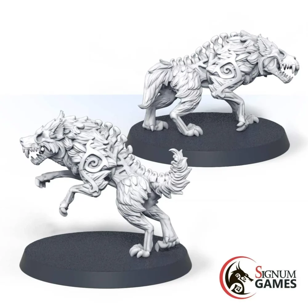 Wolves from "The Cursed Forest" - Image 1